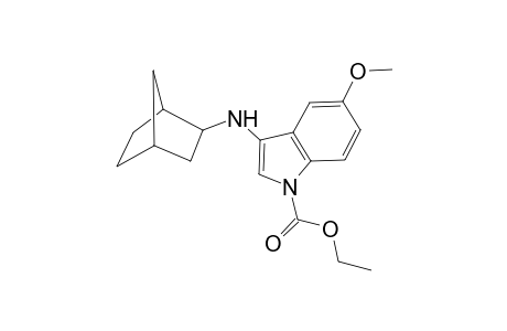 [N-(Ethoxycarbonyl)-3-(exo)-[5'-methoxyindol-3'-yl]-bicyclo[2.2.1]heptane-2-(endo)-amine