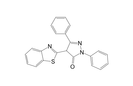 4-(1,3-Benzothiazol-2-yl)-2,5-diphenyl-2,4-dihydro-3Hpyrazol-3-one