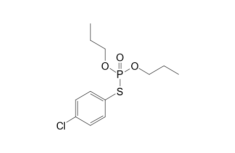 S-(4-Chlorophenyl) O,O-dipropyl thiophosphate