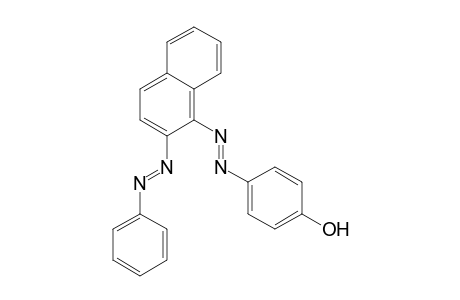 1-(4-Hydroxyphenylazo)-2-phenylazo-naphthalene