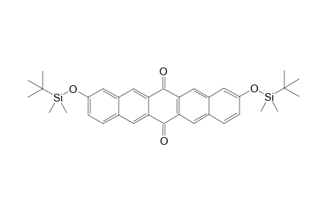 2,10-Bis(t-butyldimethylsiloxy)-6,13-pentacenequinone