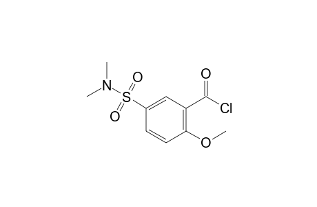 5-(dimethylsulfamoyl)-o-anisoyl chloride