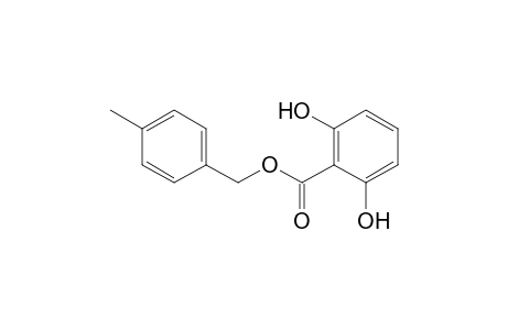 Benzoic acid, 2,6-dihydroxy-, (4-methylphenyl)methyl ester