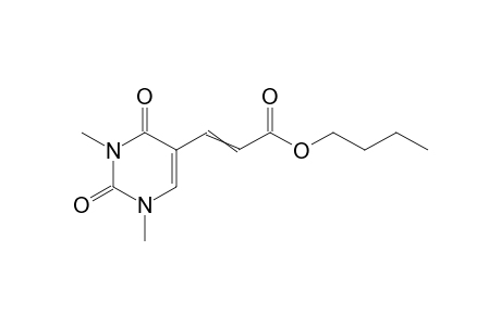 Butyl 3-(1,3-dimethyl-2,4-dioxo-pyrimidin-5-yl)prop-2-enoate