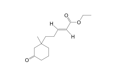 ETHYL-(E)-5-(1-METHYL-3-OXOCYCLOHEXYL)-2-PENTENOATE