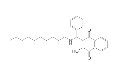 2-[(Decylamino)(phenyl)methyl]-3-hydroxynaphthoquinone