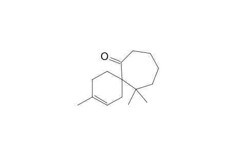 3,12,12-trimethyl-7-spiro[5.6]dodec-3-enone