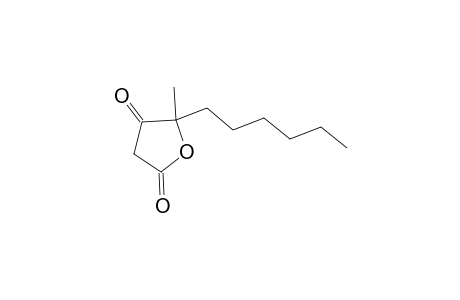 2,4(3H,5H)-Furandione, 5-hexyl-5-methyl-