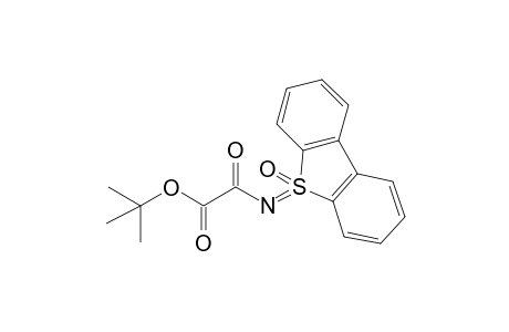 tert-Butyl 2-[(5-oxido-5.lambda.6-dibenzo[b,d]thiophen-5-ylidene)amino]-2-oxoacetate