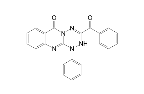 1-Phenyl-3-benzoyl-6H-[1,2,4,5]tetrazino[3,2-b]quinazolin-6-one