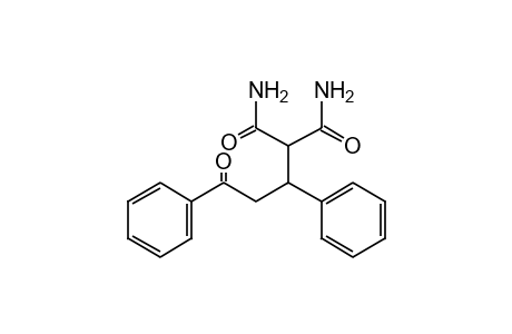 2-(1,3-DIPHENYL-3-OXOPROPYL)MALONAMIDE