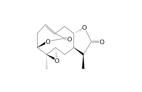 PERTILIDE,3-EPI,11-beta,13-DIHYDRO-4-beta,5-alpha-EPOXIDE-B