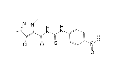 N-[(4-chloro-1,3-dimethyl-1H-pyrazol-5-yl)carbonyl]-N'-(4-nitrophenyl)thiourea