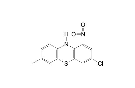 3-CHLORO-7-METHYL-1-NITROPHENOTHIAZINE