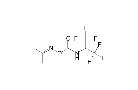 1,1,1,3,3,3-hexafluoro-2-[({[(1-methylethylidene)amino]oxy}carbonyl)amino]propane