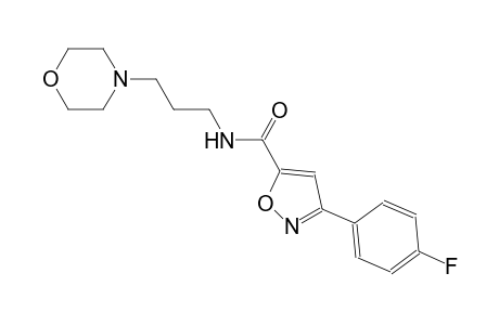 5-isoxazolecarboxamide, 3-(4-fluorophenyl)-N-[3-(4-morpholinyl)propyl]-