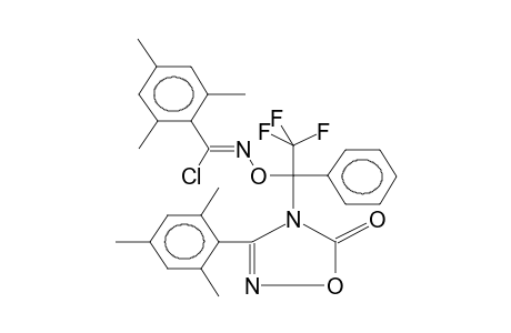 O-{1-[4-DELTA2-3-(2,4,6-TRIMETHYLPHENYL)-5-OXO-1,2,4-OXADIAZOLYL]-1-PHENYL-2,2,2-TRIFLUOROETHYL}-2,4,6-TRIMETHYLPHENYLHYDROXAMIC ACID,CHLOROANHYDRIDE