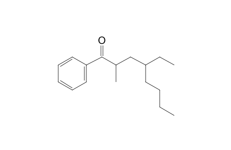 1-Octanone, 4-ethyl-2-methyl-1-phenyl-