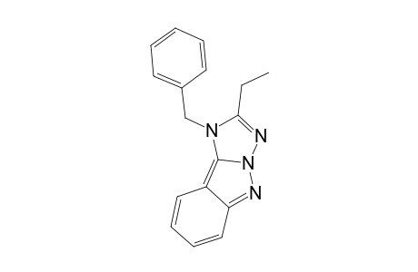 2-ETHYL-1-BENZYL-1H-1,2,4-TRIAZOLO-[2,3-B]-INDAZOLE