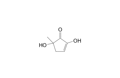2,5-Dihydroxy-5-methylcyclopent-2-en-1-one
