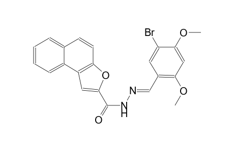 N'-[(E)-(5-bromo-2,4-dimethoxyphenyl)methylidene]naphtho[2,1-b]furan-2-carbohydrazide