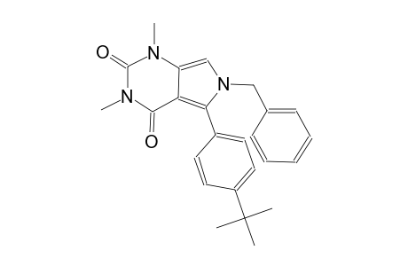 6-benzyl-5-(4-tert-butylphenyl)-1,3-dimethyl-1H-pyrrolo[3,4-d]pyrimidine-2,4(3H,6H)-dione