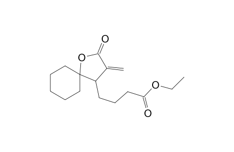 4-(3-Carbethoxypropyl)-3-methylene-1-oxaspiro[4.5]-2-decanone