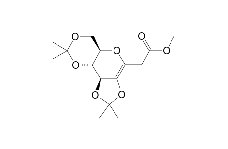 METHYL-3,7-ANHYDRO-2-DEOXY-4,5:6,8-BIS-O-(1-METHYLETHYLIDENE)-D-GLYCERO-D-TALO-OCTO-3-ENOATE
