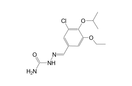 3-chloro-5-ethoxy-4-isopropoxybenzaldehyde semicarbazone