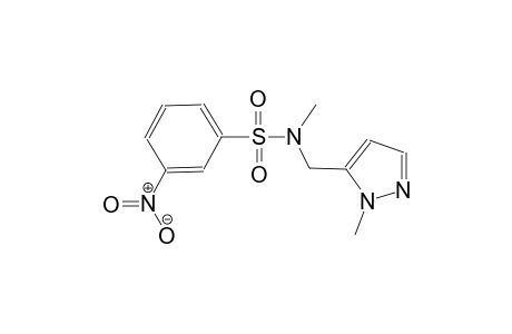 benzenesulfonamide, N-methyl-N-[(1-methyl-1H-pyrazol-5-yl)methyl]-3-nitro-