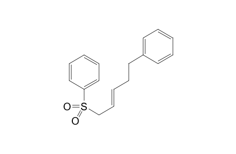 (E)-((5-Phenylpent-2-en-1-yl)sulfonyl)benzene
