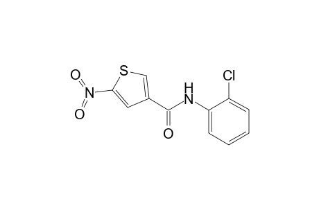 N-(2-chlorophenyl)-5-nitro-3-thiophenecarboxamide