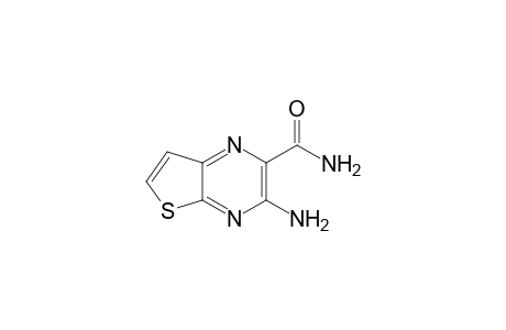Thieno[2,3-b]pyrazine-6-carboxamide, 7-amino-