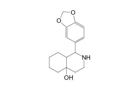 1-(1,3-benzodioxol-5-yl)octahydro-4a(2H)-isoquinolinol