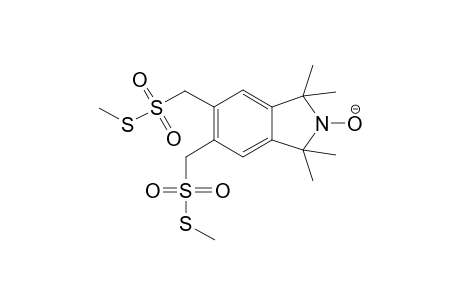 5,6-Bismethanethiosulfonylmethyl-1,1,3,3-tetramethylisoindoline radical