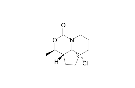 (3aS,4R,11S,111R)-11-Chloro-4-methyloctahydrocyclopenta[d]pyrido[1,2-c][1,3]oxazin- 6(1H)-one