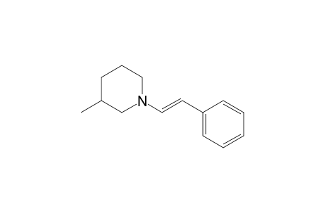 3-Methyl-1-[(E)-2-phenylethenyl]piperidine