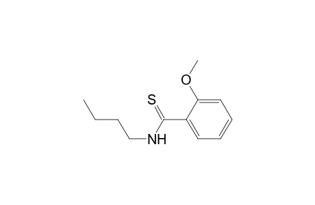 Benzenecarbothioamide, N-butyl-2-methoxy-