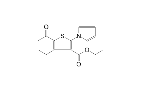 Ethyl 7-oxo-2-(1H-pyrrol-1-yl)-4,5,6,7-tetrahydro-1-benzothiophene-3-carboxylate