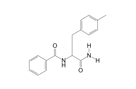 N-(alpha-carbamoyl-p-methylphenethyl)benzamide