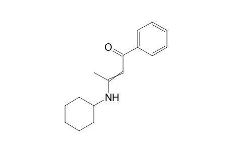 3-(cyclohexylamino)-1-phenylbut-2-en-1-one