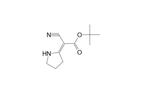tert-butyl (2E)-cyano(2-pyrrolidinylidene)ethanoate