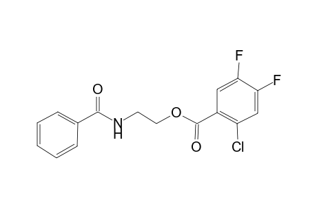 Benzamide, N-[2-(2-chloro-4,5-difluorobenzoyloxy)ethyl]-