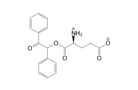 .alpha.-O-Desyl Glutamate