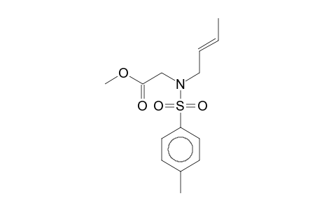 2-[[(E)-but-2-enyl]-(4-methylphenyl)sulfonylamino]acetic acid methyl ester