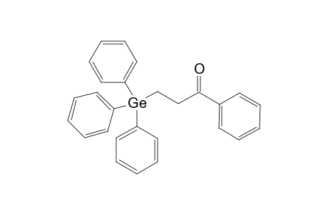 Phenyl-2-(triphenylgermyl)ethyl ketone