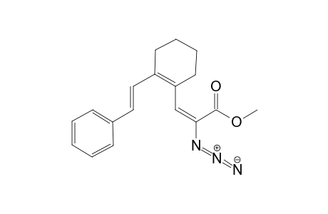 Methyl 2-azido-3-[2'-.beta.-styrylcyclohex-1'-enyl]acrylate