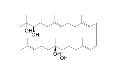 (3R,6E,10E,14E,18S,19R)-2,6,10,15,19,23-hexamethyltetracosa-6,10,14,22-tetraene-2,3,18,19-tetrol