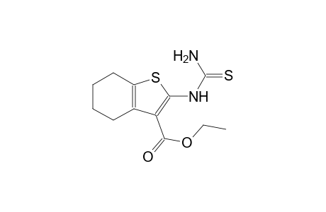 ethyl 2-[(aminocarbothioyl)amino]-4,5,6,7-tetrahydro-1-benzothiophene-3-carboxylate