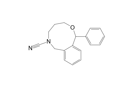 1-Phenyl-3,4,5,7-tetrahydro-1H-2,6-benzoxazonine-6-carbonitrile